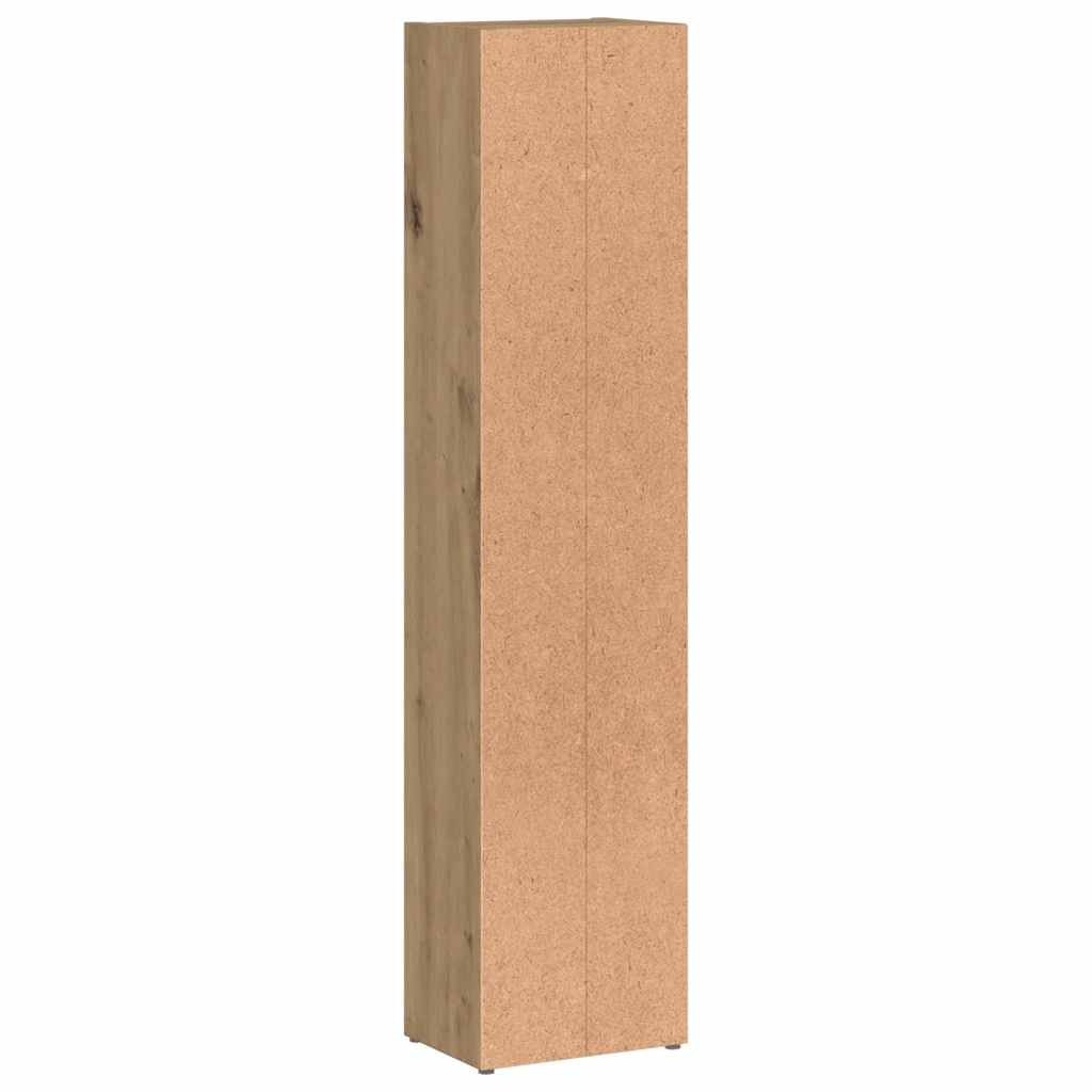CD Cabinets 2 pcs Artisan Oak 21x16x93.5 cm Engineered Wood
