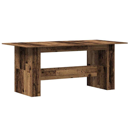 Dining Table | Old Wood | Engineered Wood | Large | Dining Table