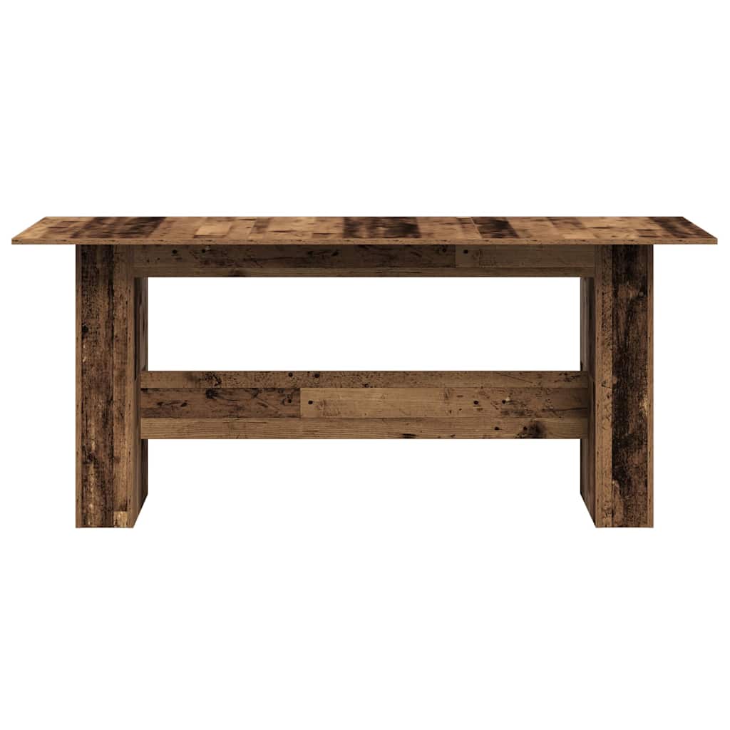 Dining Table | Old Wood | Engineered Wood | Large | Dining Table