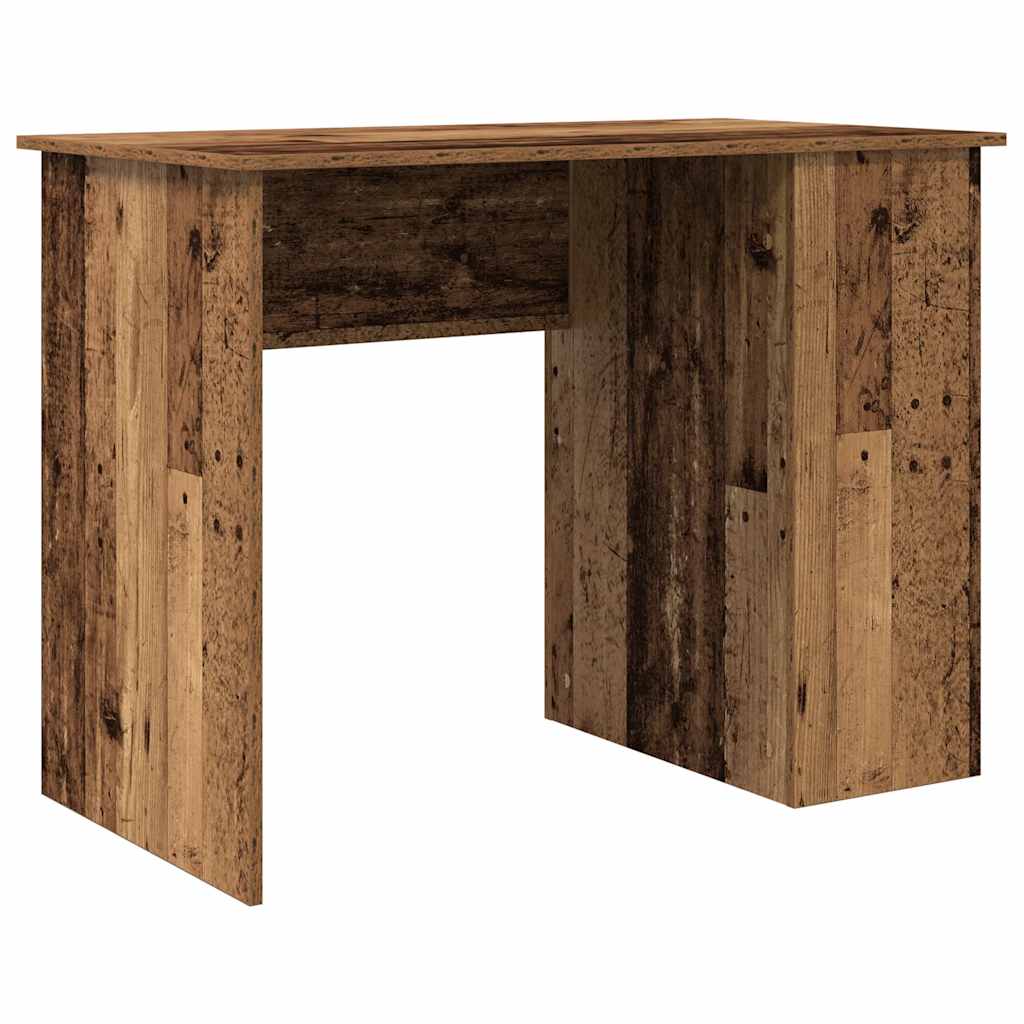 Desk Old Wood 100x55x75 cm Engineered Wood