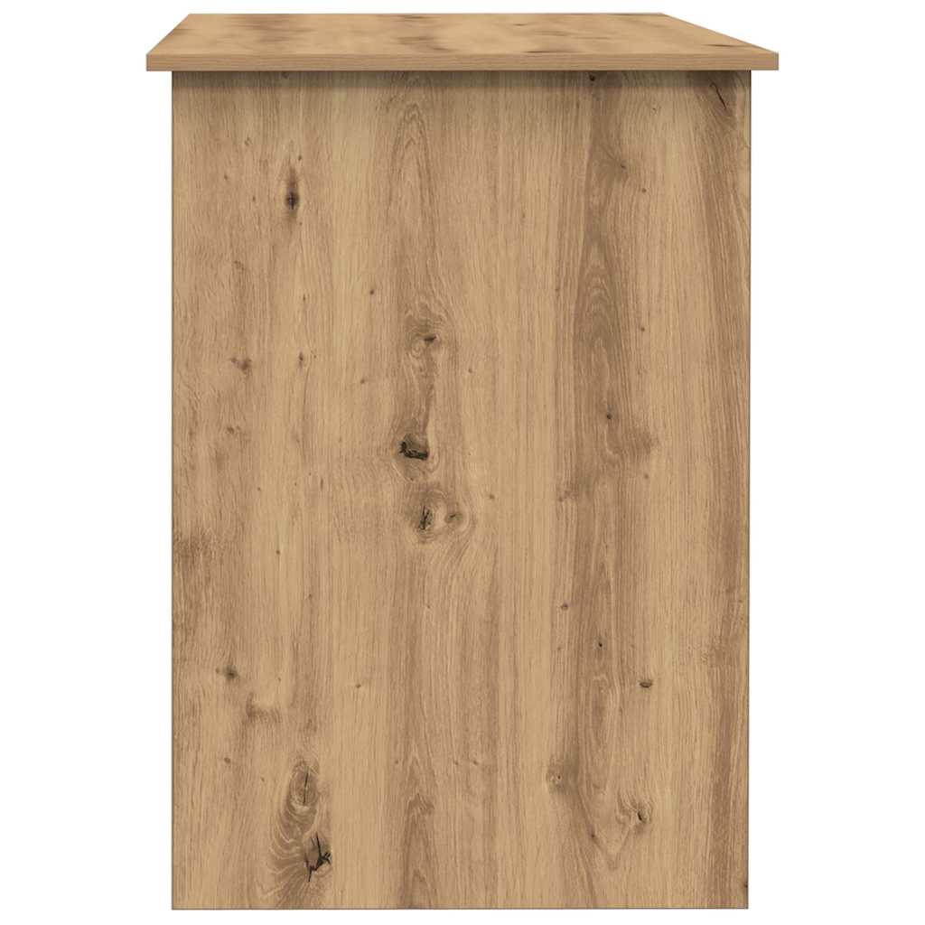 Desk Artisan Oak 100x55x75 cm Engineered Wood