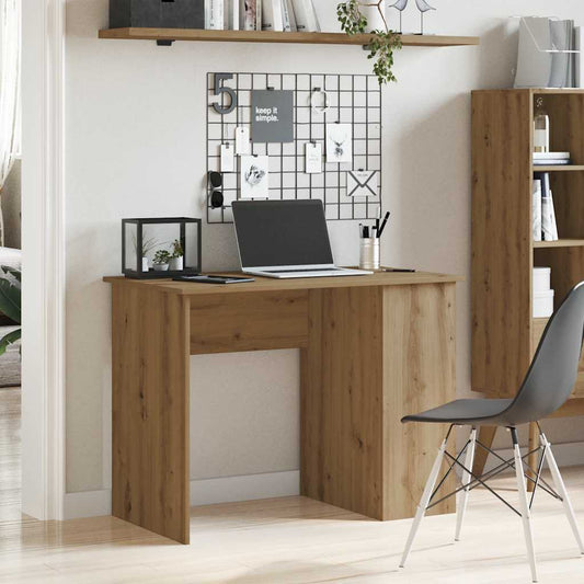 Desk Artisan Oak 100x55x75 cm Engineered Wood