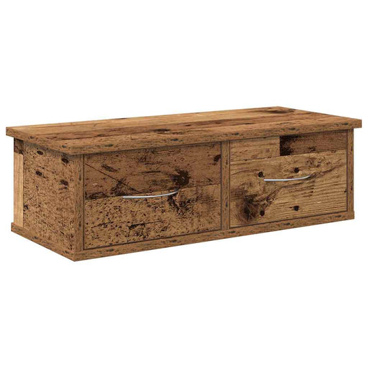 Wall Cabinet Old Wood 60x26x18,5 cm Engineered Wood