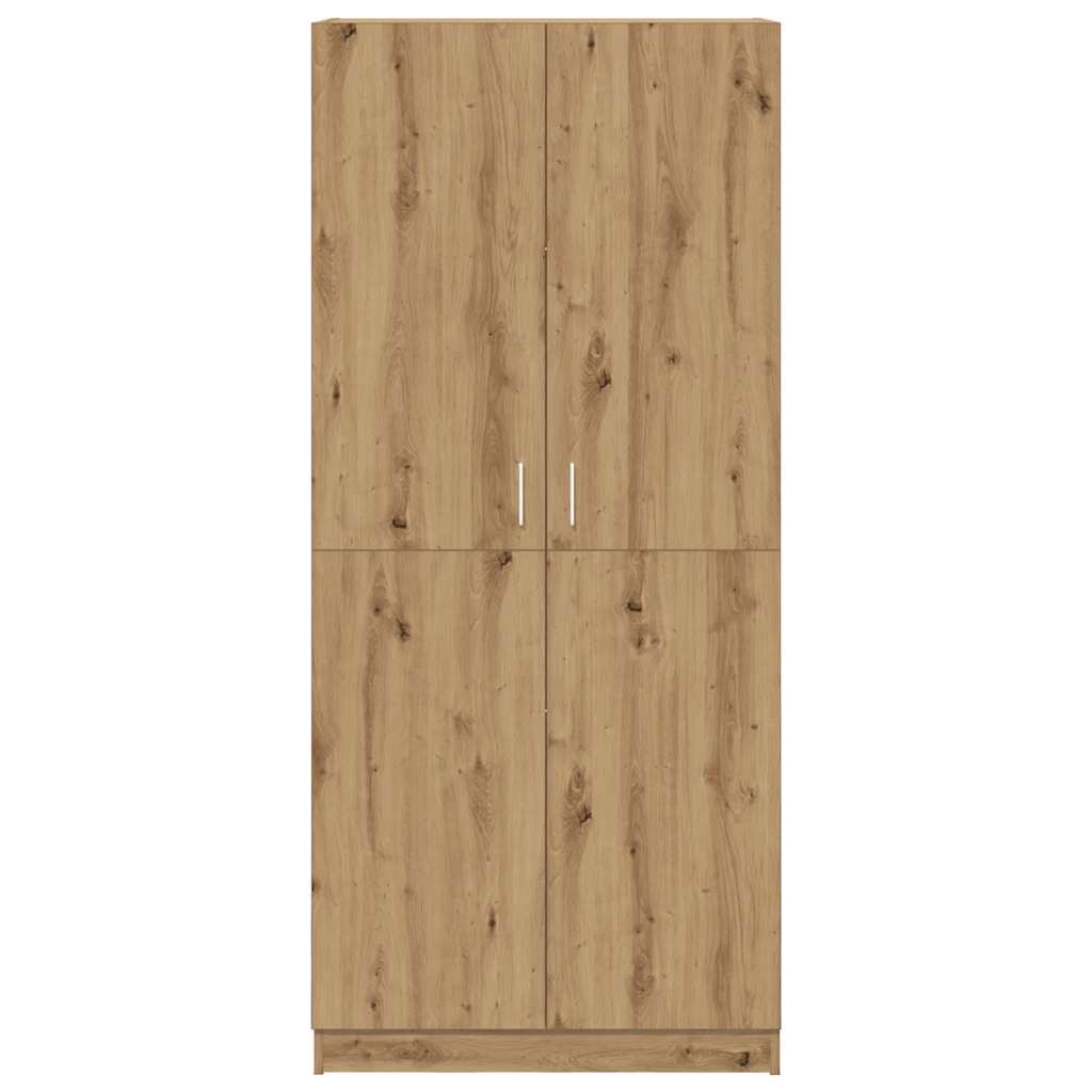 Wardrobe Artisan Oak 90x52x200 cm Engineered Wood