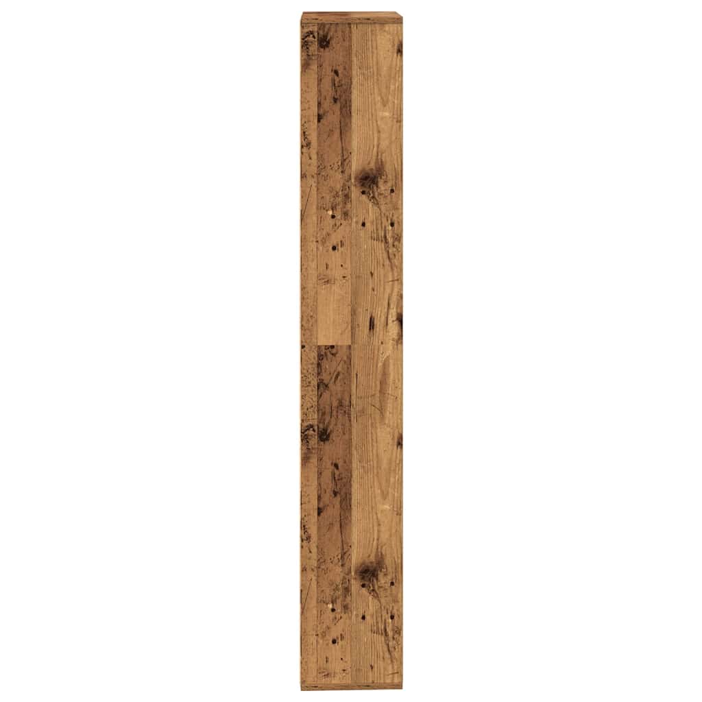 Book Cabinet Old Wood 157x24x160 cm Engineered Wood