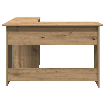 Corner Desk Artisan Oak 120x140x75 cm Engineered Wood