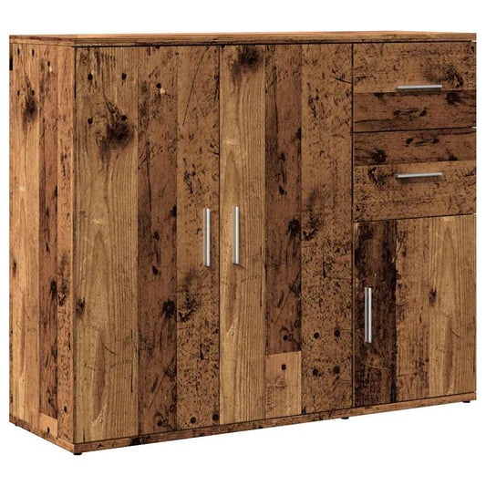 Sideboard Old Wood 91x29.5x75 cm Engineered Wood