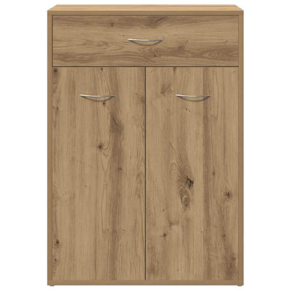 Shoe Cabinet Artisan Oak 60x35x84 cm Engineered Wood