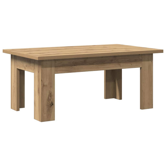 Coffee Table Artisan Oak 100x60x42 cm Engineered Wood