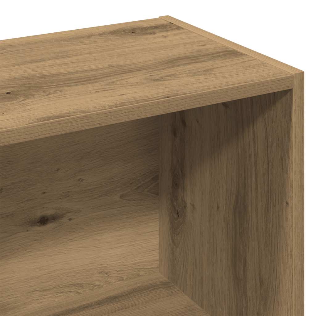 Book Cabinet Artisan Oak 50x25x104 cm