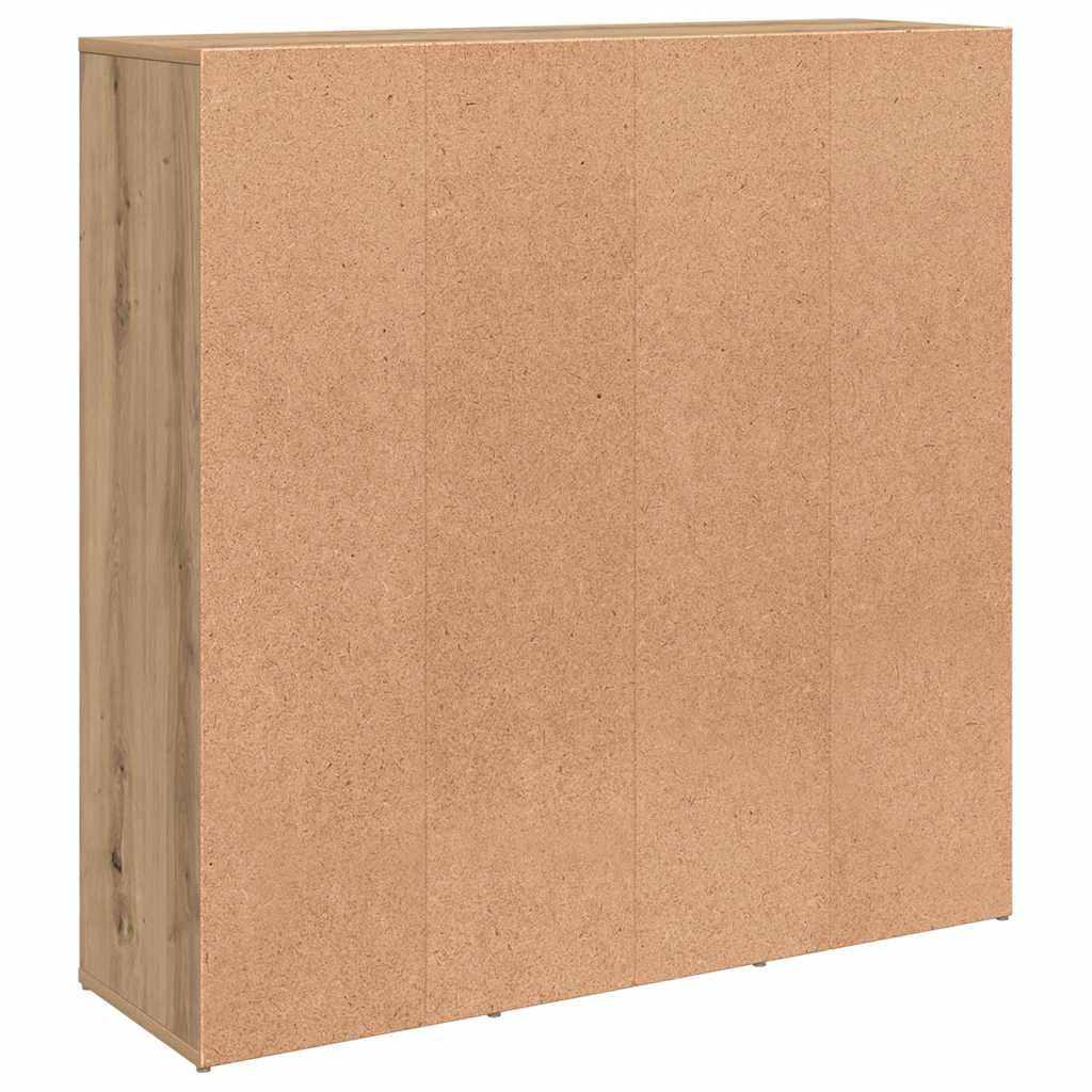 Book Cabinet Artisan Oak 98x29x97.5 cm