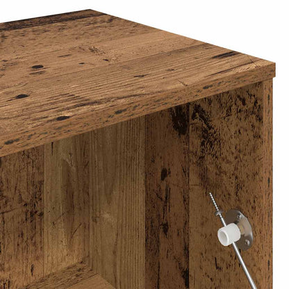 TV Cabinet Old Wood 120x34x37 cm Engineered Wood