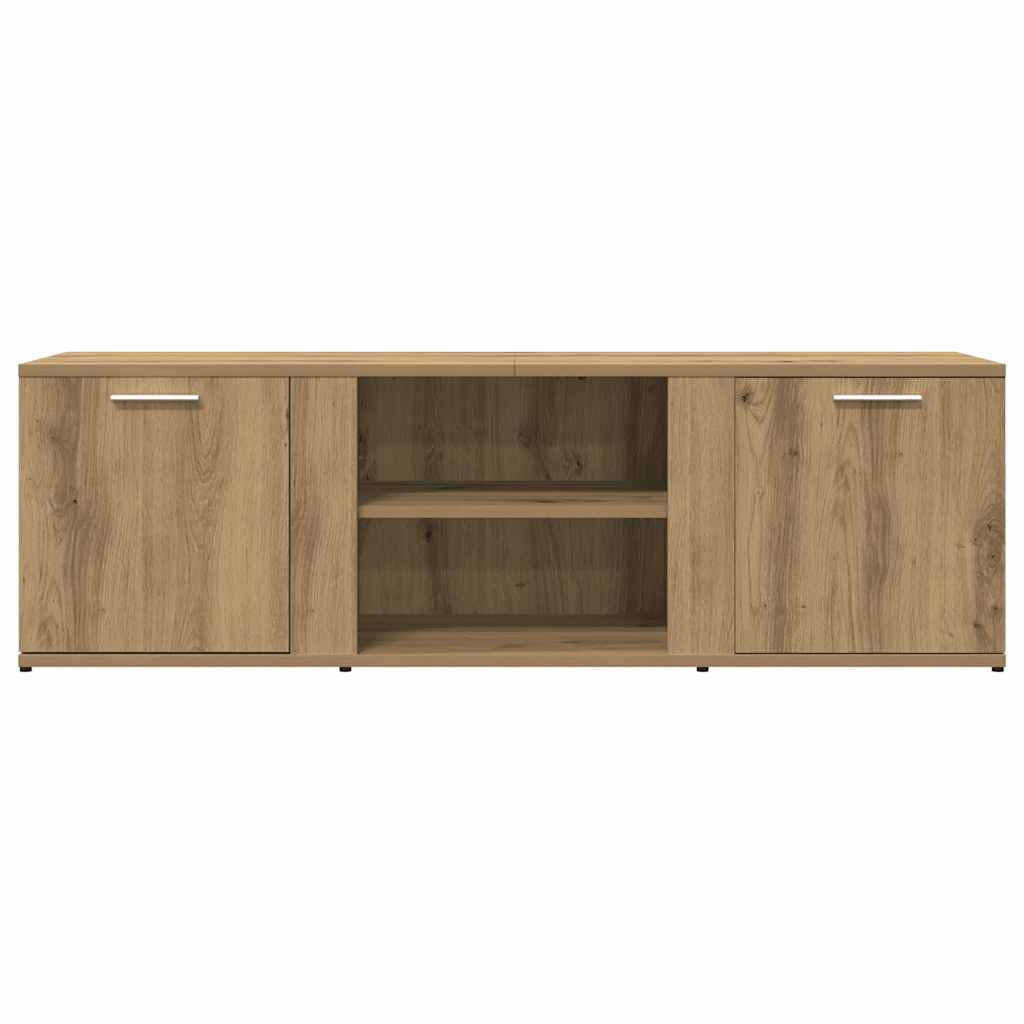 TV Cabinet Artisan Oak 120x34x37 cm Engineered Wood