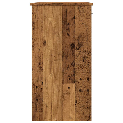Desk Old Wood 80x40x75 cm Engineered Wood