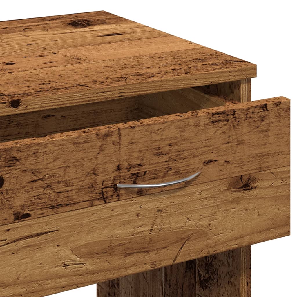 Desk Old Wood 80x40x75 cm Engineered Wood
