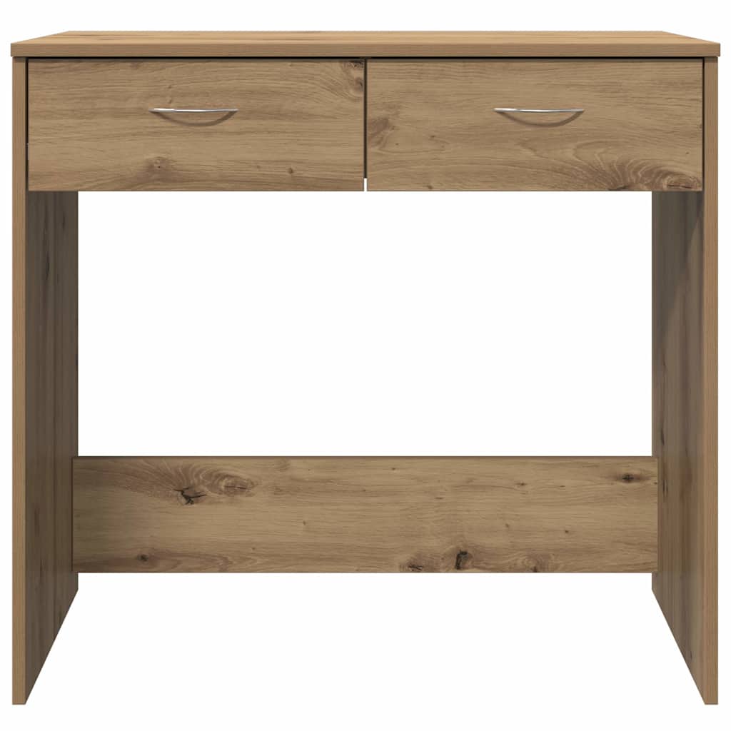 Desk Artisian Oak 80x40x75 cm Engineered Wood