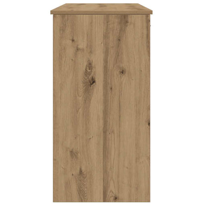 Desk Artisian Oak 80x40x75 cm Engineered Wood