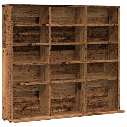 CD Cabinet Old Wood 100x23x89,5 cm Engineered Wood