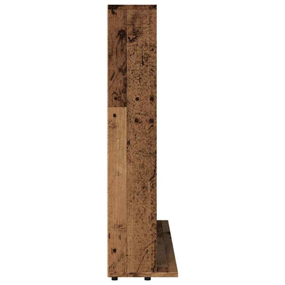 CD Cabinet Old Wood 100x23x89,5 cm Engineered Wood
