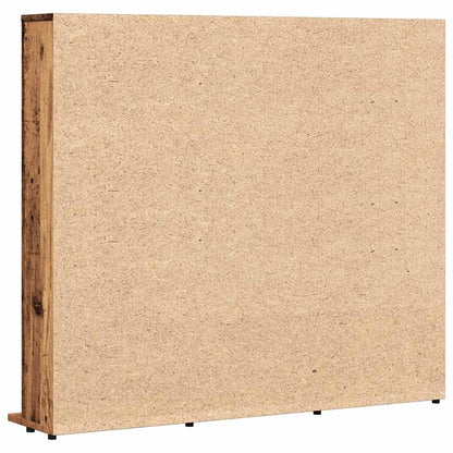 CD Cabinet Old Wood 100x23x89,5 cm Engineered Wood