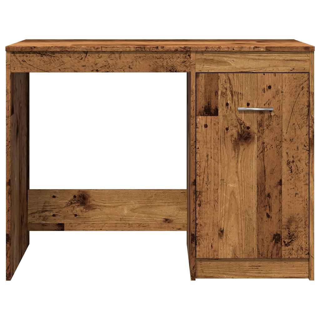 Desk Old Wood 100x50x76 cm Engineered Wood