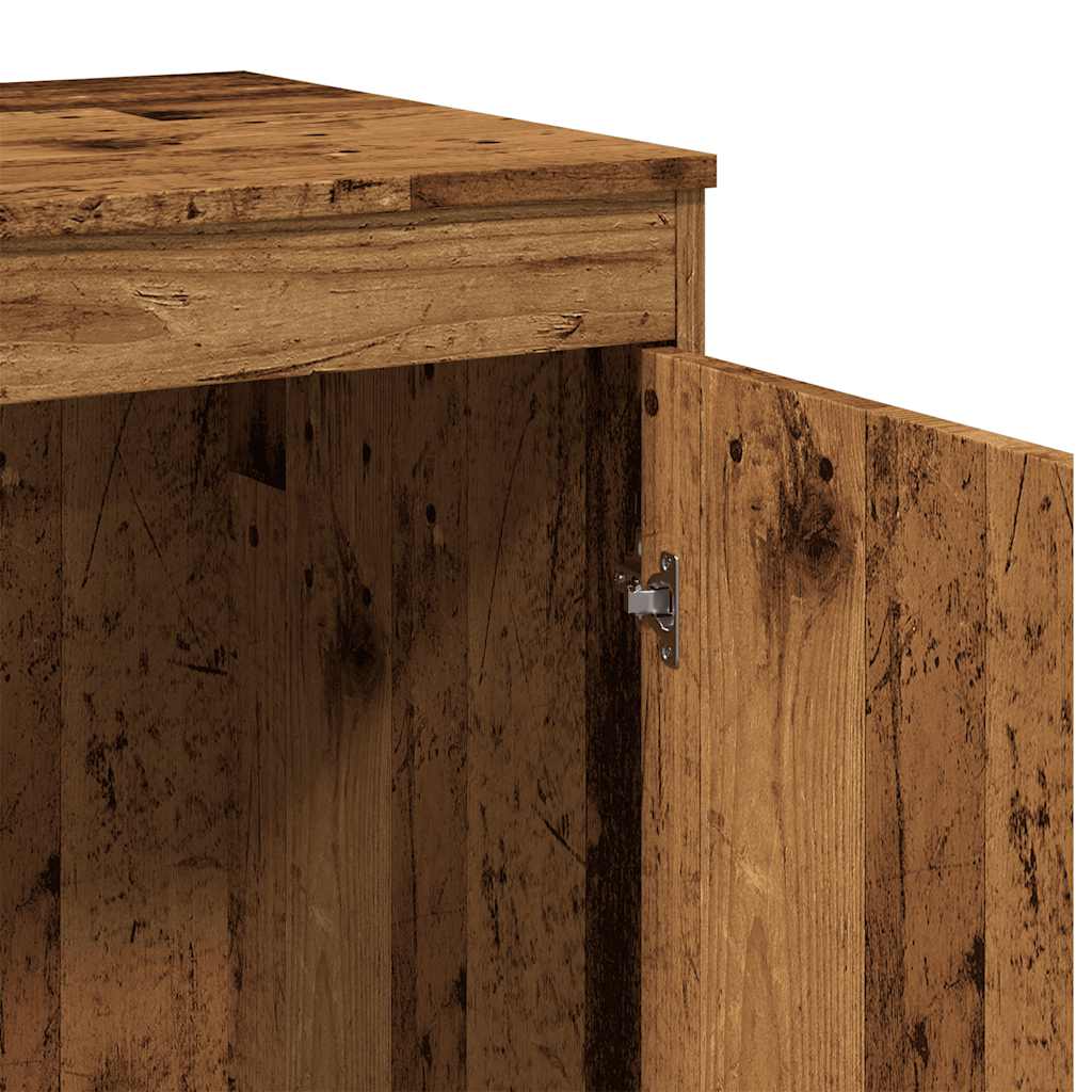 Desk Old Wood 100x50x76 cm Engineered Wood