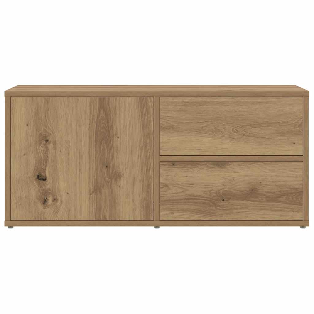 TV Cabinet Artisan Oak 80x34x35.5 cm Engineered Wood