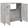 Bathroom Sink Cabinet Concrete Grey 60x33x60 cm Engineered Wood