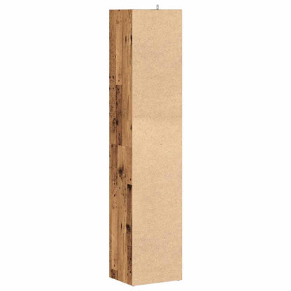 Book Cabinet Old Wood 36x30x171 cm Engineered Wood