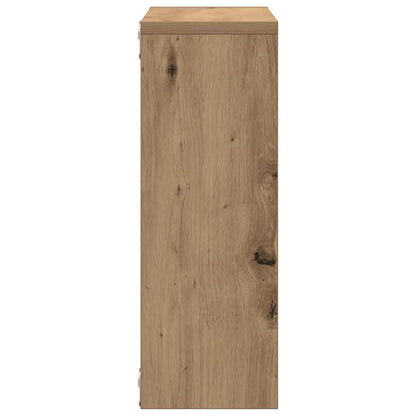 Wall Shelf Artisan Oak 45x16x45 cm Engineered Wood