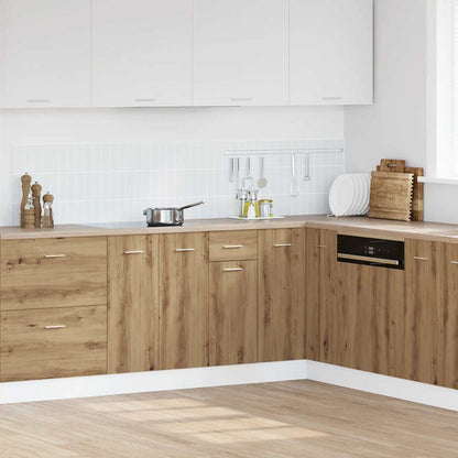 Drawer Bottom Cabinet Lyon Artisan Oak 30x46x81.5 cm Engineered Wood