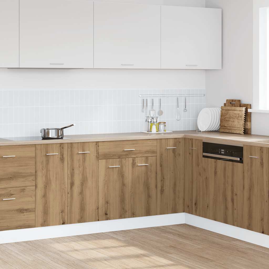 Drawer Bottom Cabinet Lyon Artisan Oak 60x46x81.5 cm Engineered Wood