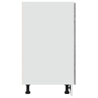 Drawer Bottom Cabinet Lyon Concrete Grey 80x46x81.5 cm Engineered Wood