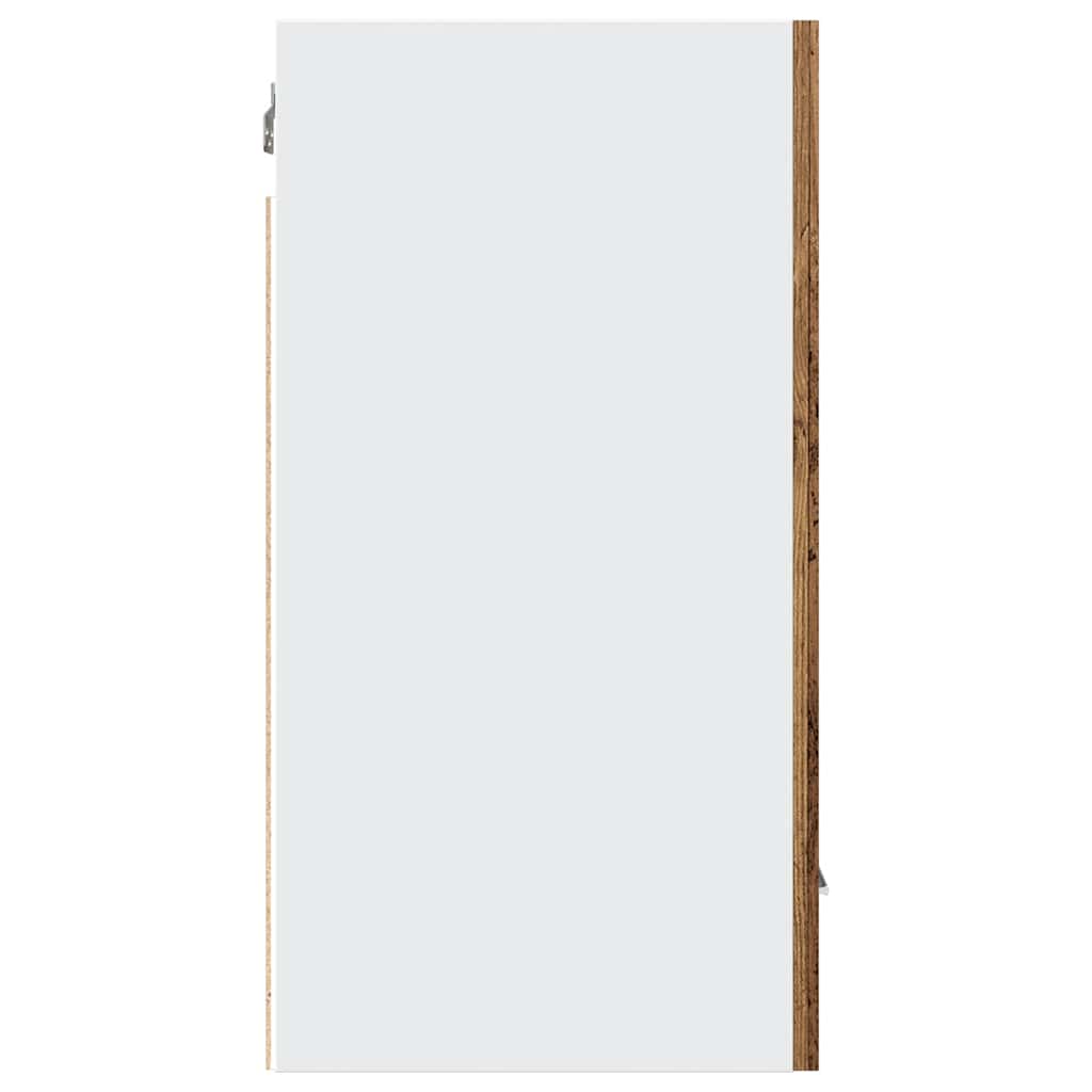 Hanging Cabinet Lyon Old Wood 30x31x60 cm Engineered Wood