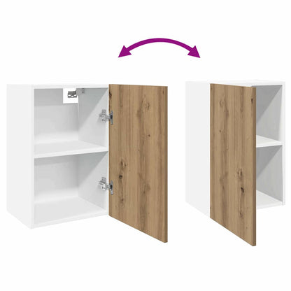 Hanging Cabinet Lyon Artisan Oak 40x31x60 cm Engineered Wood