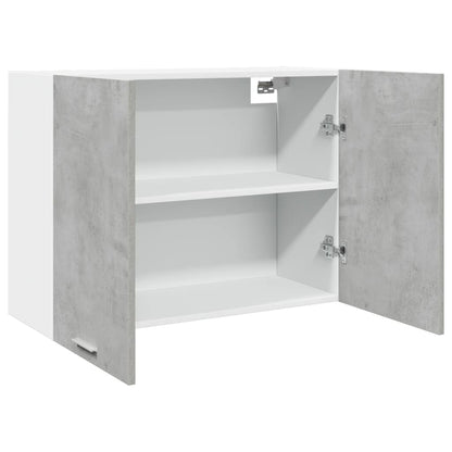 Hanging Cabinet Lyon Concrete Grey 80x31x60 cm Engineered Wood