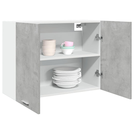 Hanging Cabinet Lyon Concrete Grey 80x31x60 cm Engineered Wood