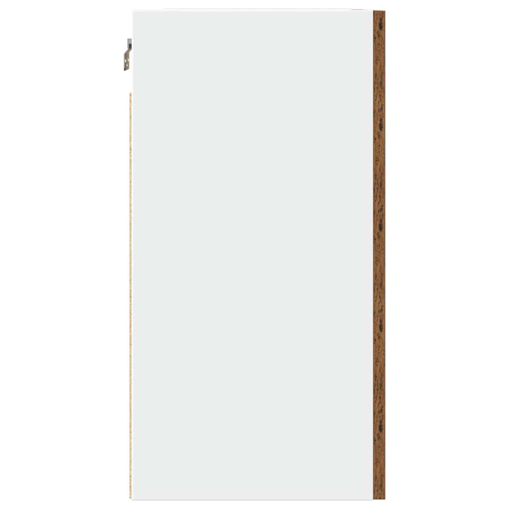 Hanging Cabinet Lyons 2 pcs Old Wood 50x31x60 cm Engineered Wood