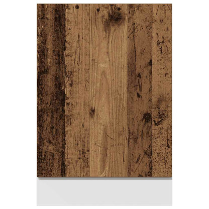 Dishwasher Panel Lyon Old Wood 45x3x67 cm Engineered Wood