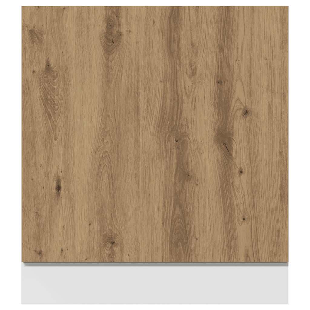 Dishwasher Panel Lyon Artisan Oak 60x1.5x67 cm Engineered Wood