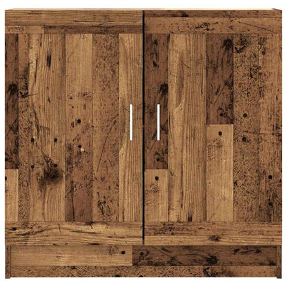 Book Cabinet Old Wood 82,5x30,5x80 cm Engineered Wood