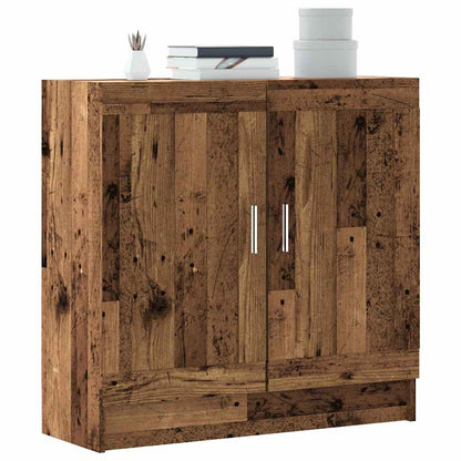 Book Cabinet Old Wood 82,5x30,5x80 cm Engineered Wood