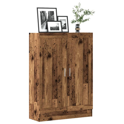 Book Cabinet Old Wood 82,5x30,5x115 cm Engineered Wood