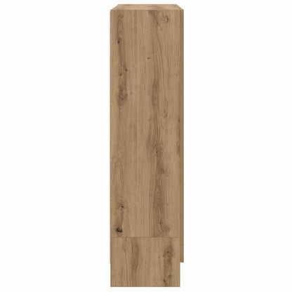Book Cabinet Artisan Oak 82,5x30,5x115 cm Engineered Wood