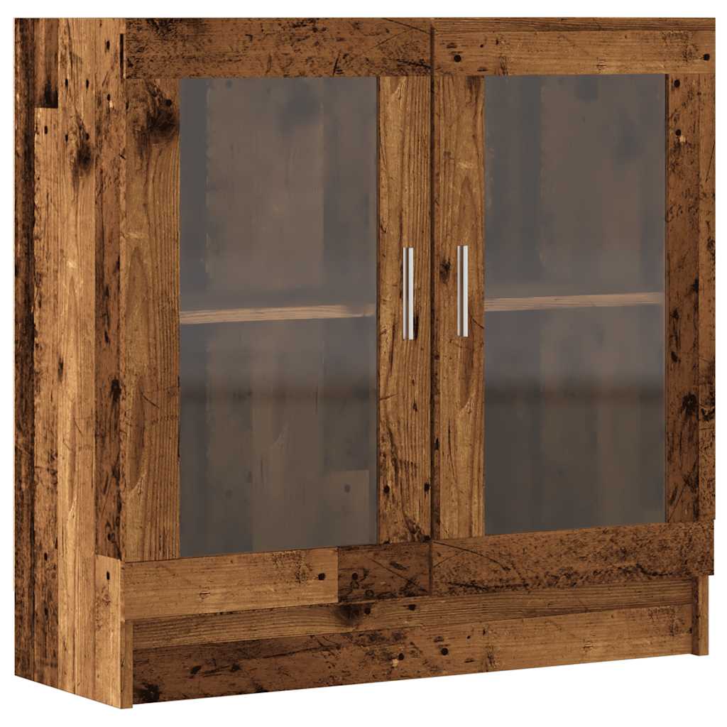 Book Cabinet Old Wood 82,5x30,5x80 cm Engineered Wood