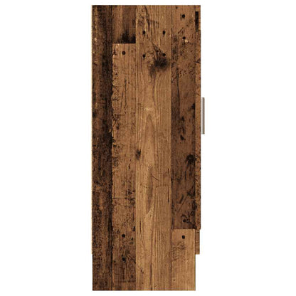 Book Cabinet Old Wood 82,5x30,5x80 cm Engineered Wood