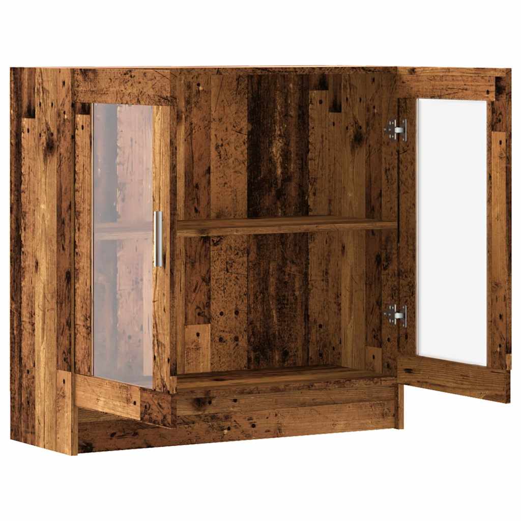 Book Cabinet Old Wood 82,5x30,5x80 cm Engineered Wood