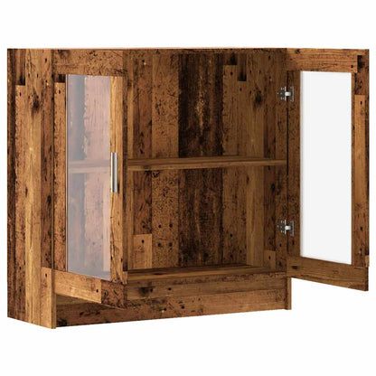 Book Cabinet Old Wood 82,5x30,5x80 cm Engineered Wood