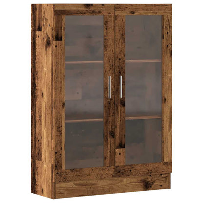 Book Cabinet Old Wood 82,5x30,5x115 cm Engineered Wood
