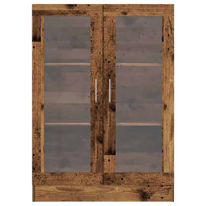 Book Cabinet Old Wood 82,5x30,5x115 cm Engineered Wood